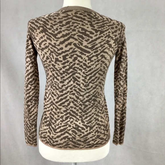 Vince Camuto Animal Print Sweater - Picture 2 of 7